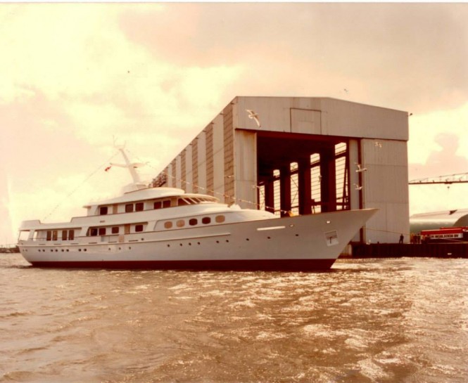48m Amels classic yacht Lady Georgina (ex Katalina) designed by Diana Yacht Design