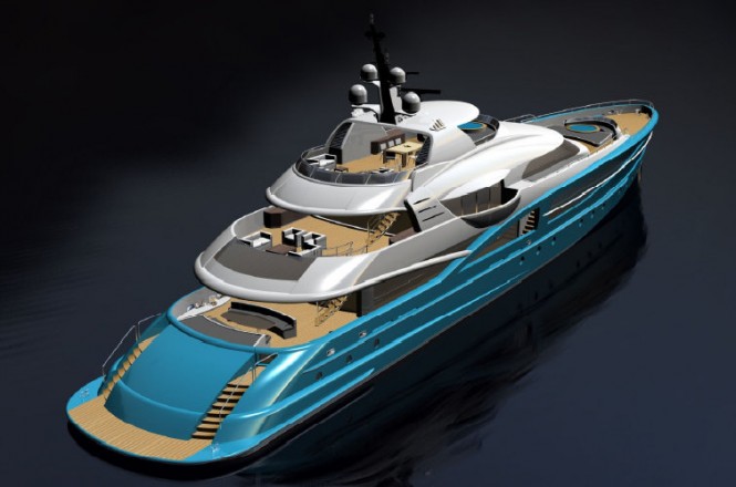 54m RW luxury yacht design