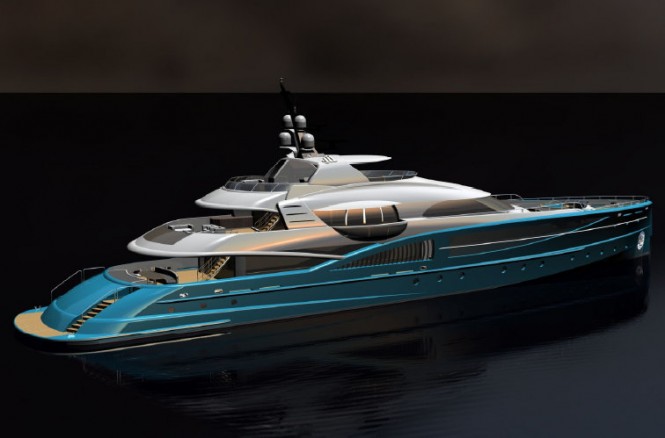 54m RW motor yacht design