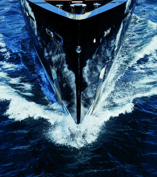 55m Picchtiotti motor yacht Galileo G - Photo by Giuliano Sargentini