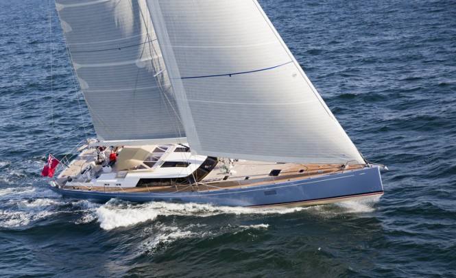 72ft Claasen luxury yacht Louise 