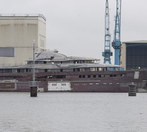 New 94m mega yacht KISMET II (Project GLOBAL) by Lurssen