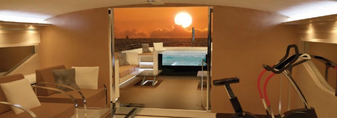 Aboard BCY 60m Superyacht Concept