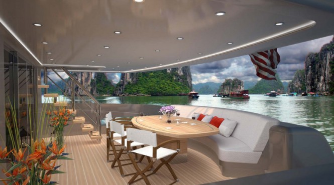 Aboard Burger 112 RPH superyacht concept