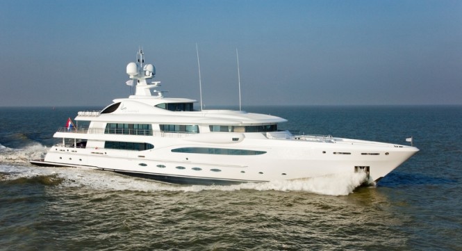 Amels 212 Yacht IMAGINE - a sister ship to Hull 6503 Yacht - Photo credit to Amels Flying Focus