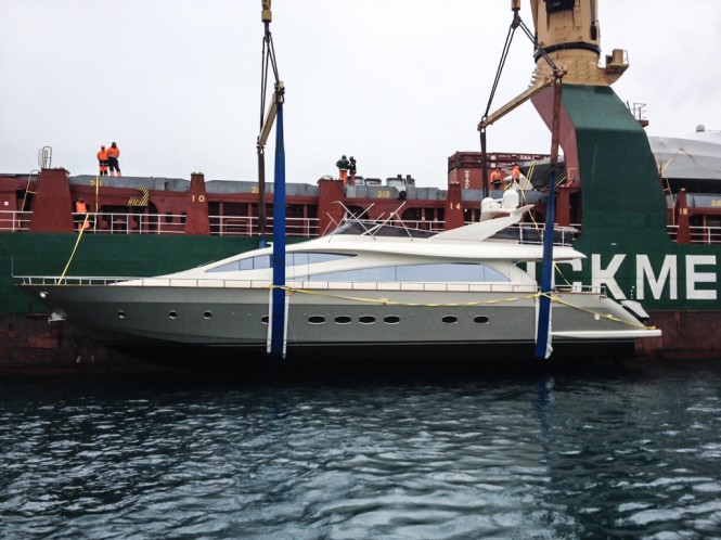 Amer 92 Deluxe Yacht on Rickmers