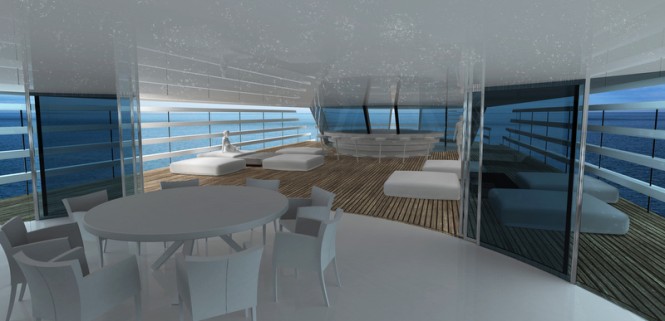 Atlantic Yacht Concept - Main Deck Terrace