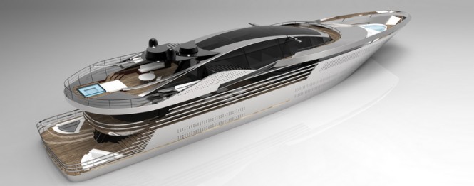 Atlantic Yacht Concept - aft view