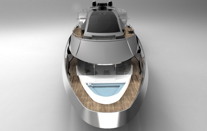 Atlantic superyacht design - front view