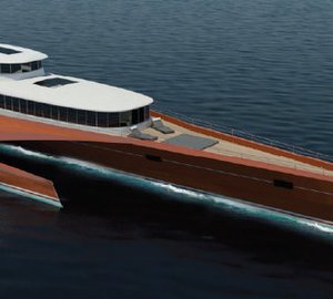 New 60m Power Trimaran Yacht Concept by Blue Coast Yachts