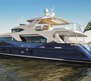 Benetti Delfino 93 motor yacht ZAPHIRA (BD005) to make her debut at Rio Boat Show 2014