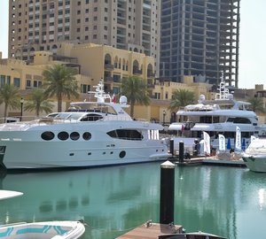 Most impressive fleet of luxury yachts by Gulf Craft on display in Doha