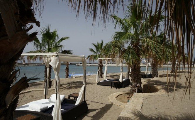 Karpaz Gate Marina’s new Beach Club with private beach is among an array of leisure services
