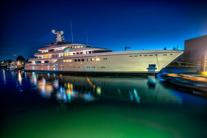 Luxury Motor Yacht KIBO - Image courtesy of Abeking & Rasmussen