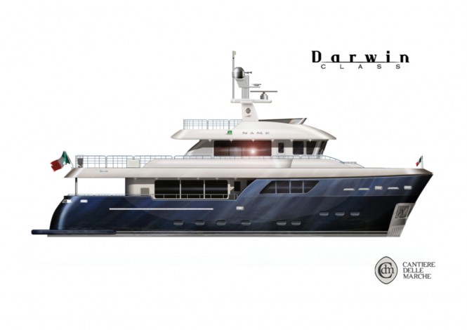 Luxury motor yacht Darwin Class 86 by Cantiere delle Marche