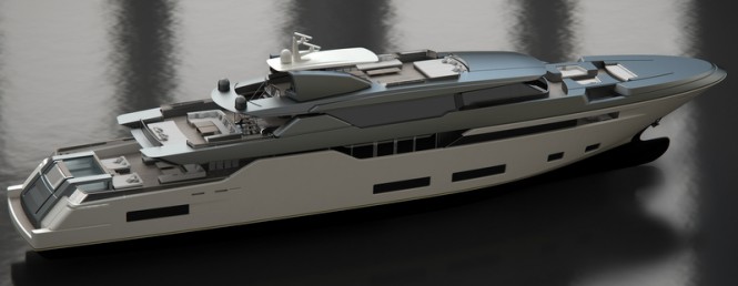 Luxury motor yacht FEBO concept