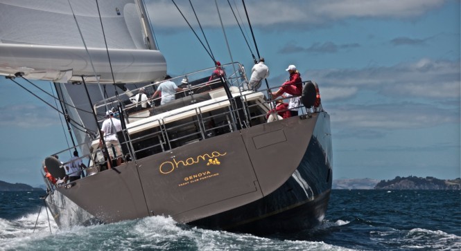 Luxury sailing yacht Ohana
