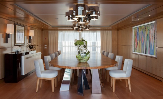 Luxury yacht CHOPI CHOPI - Dining room - Maurizio Paradisi