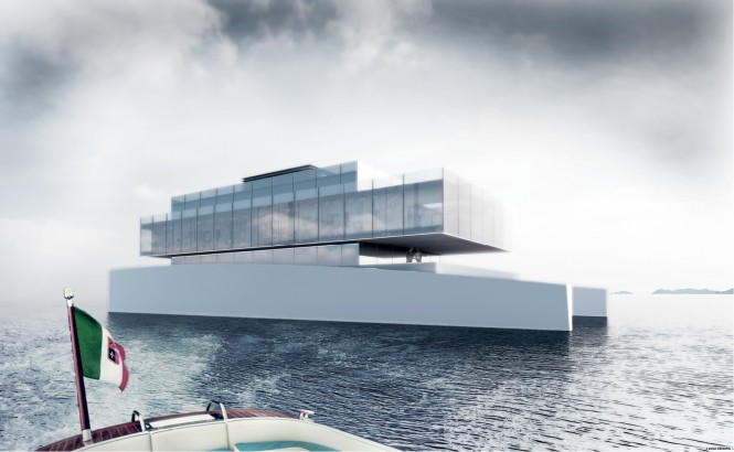 Luxury yacht GLASS concept