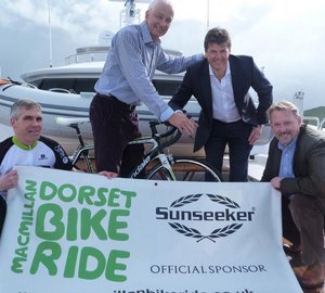 Macmillan Dorset Bike Ride 2014 to be once again sponsored by Sunseeker Yachts
