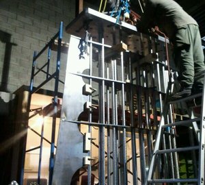 New keel for 25m sailing yacht FORTUNA by Mestral Marine Works