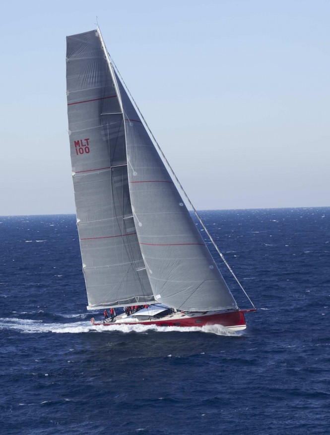 NOMAD IV Yacht under sail