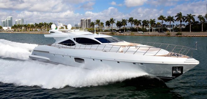 New Overmarine superyacht Mangusta 110 in Miami