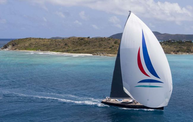 Nilaya - Loro Piana Caribbean Superyacht Regatta & Rendezvous 2014. Photo C/Sualo Borlenghi/ Superyacht Media