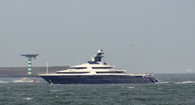 Oceanco Y709 superyacht - Photo by Kees Torn