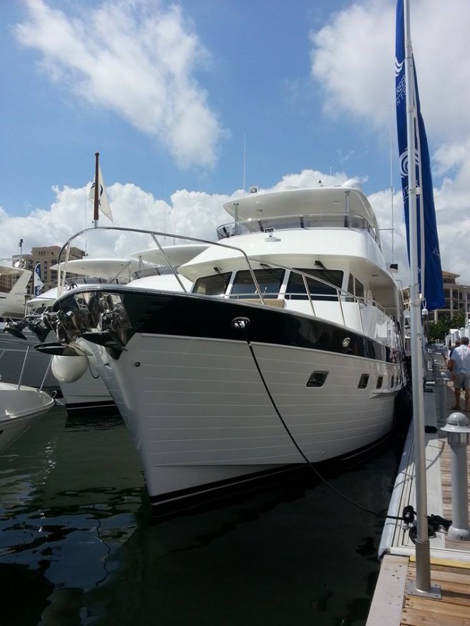 Outer Reef Yachts at the 2014 Palm Beach Boat Show