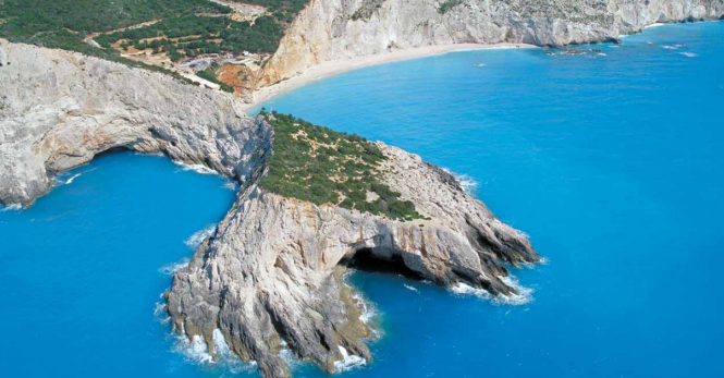 Porto Katsiki Lefkada's most famous beach - Image credit to Visit Greece