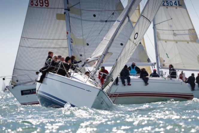 Race photographer Paul Wyeth captures some close racing action in last year's RTI Race