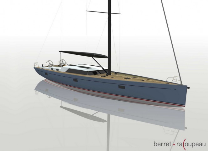 Rendering of Louise Yacht