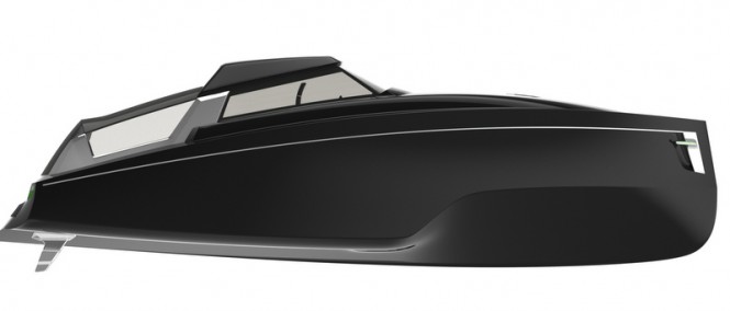 Rev 32' superyacht tender concept by Reversys Boat