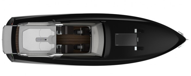 Rev 32' yacht tender concept - upview