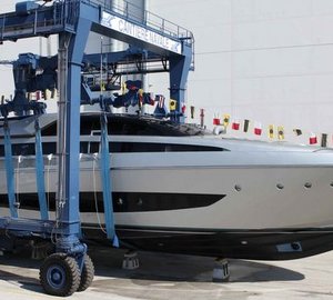 Technical launch of Riva 122' motor yacht MYTHOS at CRN Ancona