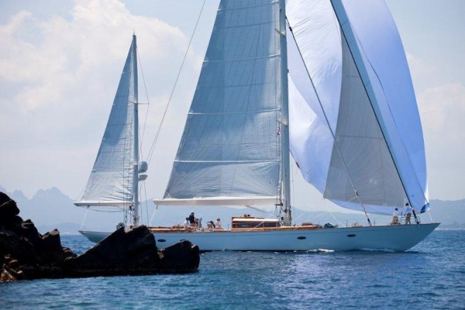 Sailing yacht Bequia designed by Stephens Waring