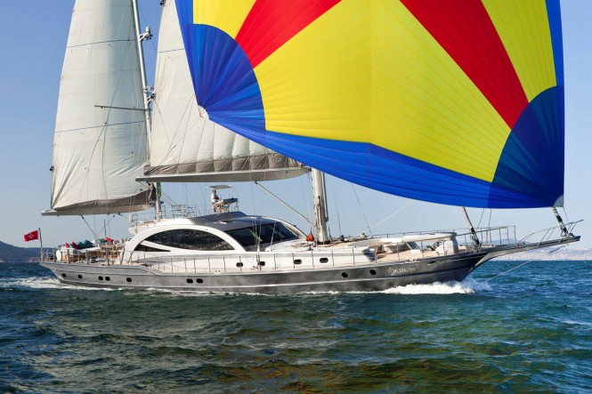 Sailing yacht MERLIN designed by Karatas Yacht Design