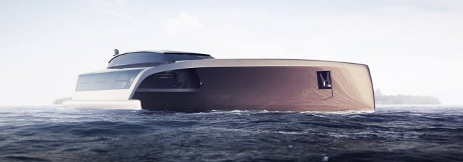 Sunreef Trimaran 210 superyacht project