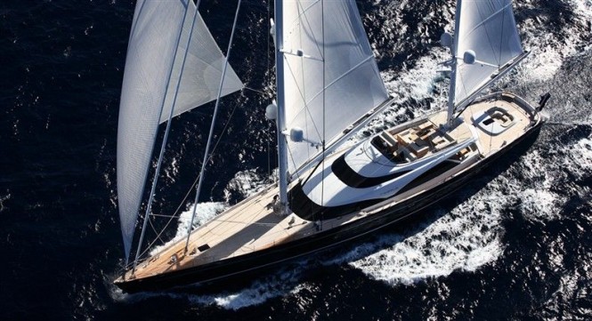 Superyacht Twizzle launched by Royal Huisman in 2010