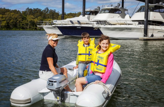 The Riv Kidz Skipper program is conducted on the weekend for children aged between six and 12 - Riz Ryan Photography