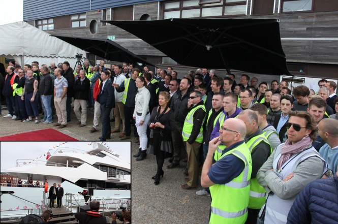 The official British launch of BLUSH Yacht