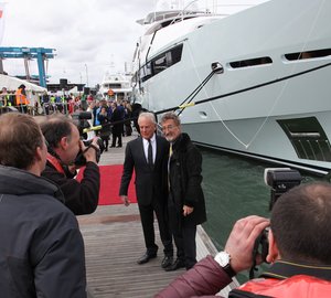 The official British launch of 'Sunseeker 155 Yacht' motor yacht BLUSH