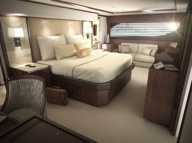 Viking 92 Convertible Yacht - Cabin
