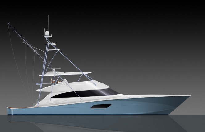 Viking 92 Convertible Yacht - Profile