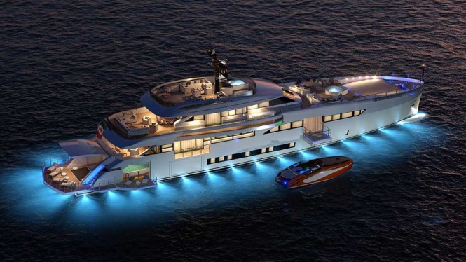 W165 Yacht by night W165 Yacht by night