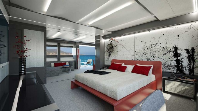 W165 superyacht - Owners cabin