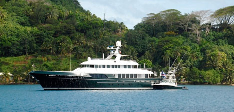 147' Marco Polo superyacht Dorothea 3 built by Cheoy Lee and refitted by Derecktor Florida