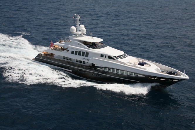 47m Heesen superyacht Let It Be - the largest yacht to be showcased at the 2014 Palma Superyacht Show