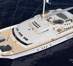 Sedlmayer Associates introduce 52m sailing catamaran SPECTRUM 52 design